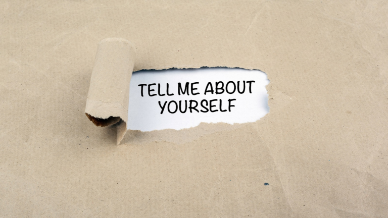 tell me about yourself” in an interview